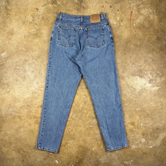 Vintage Levi’s 550 Relaxed Fit‎ Tapered Leg Women’s Jeans Size 14 Reg L 1999 - Picture 4 of 13
